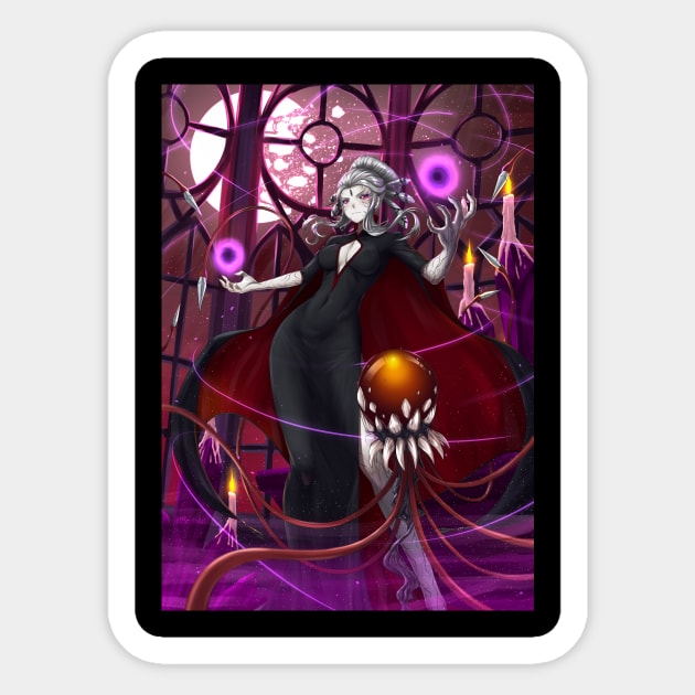 Salem undying grudge Sticker by ADSouto